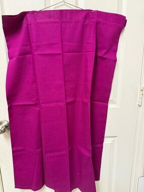 Brand New Bright Magenta saree skirt Dress cotton bottom